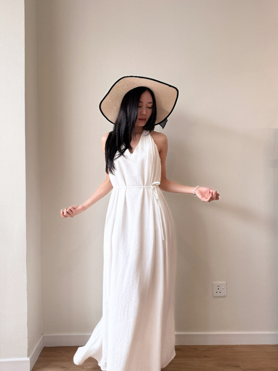 Yohaira Back Lacey Dress