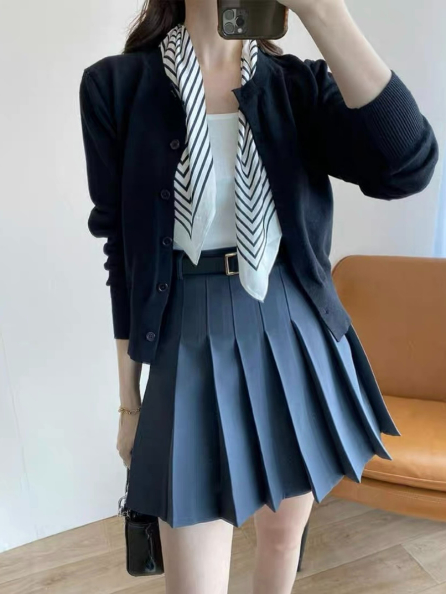 Frida Pleated OL Mini Skort