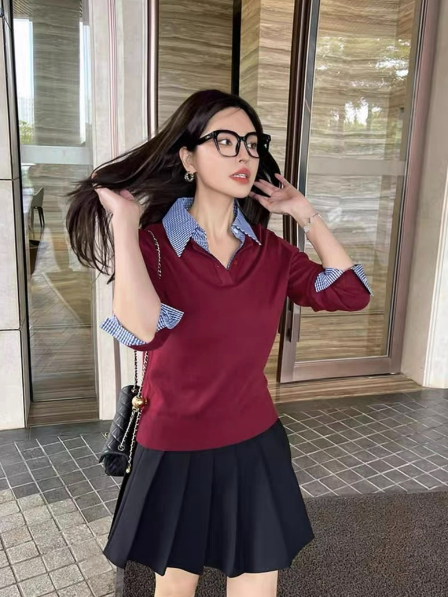 Frida Pleated OL Mini Skort