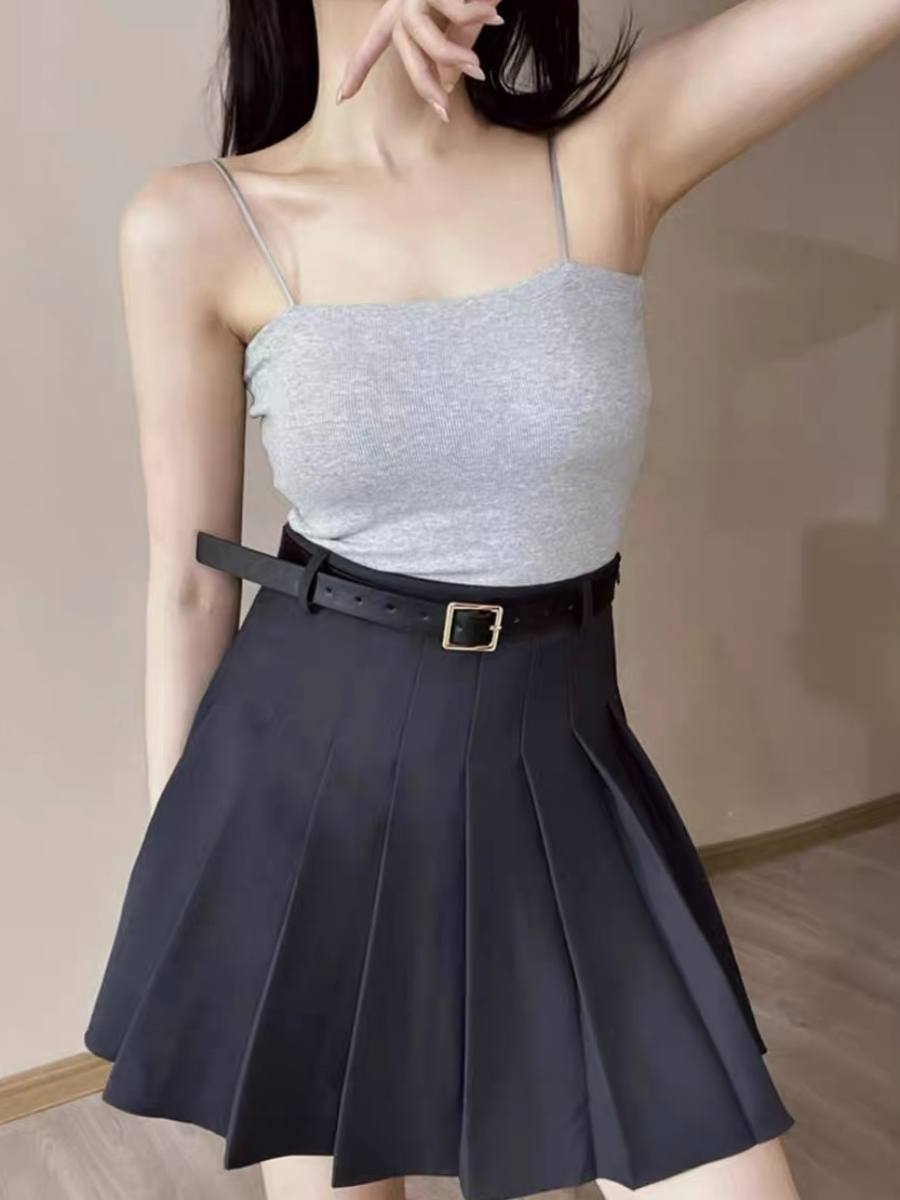 Frida Pleated OL Mini Skort