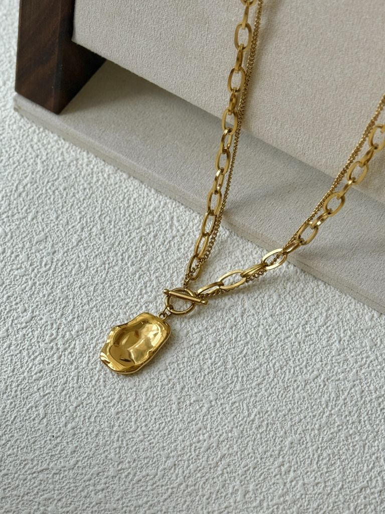 Bon-Hwa Pendant Chain Necklace