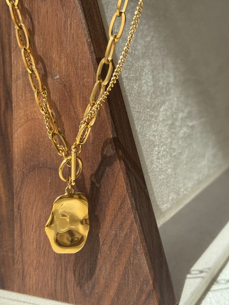 Bon-Hwa Pendant Chain Necklace