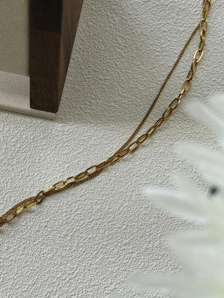 Bon-Hwa Pendant Chain Necklace
