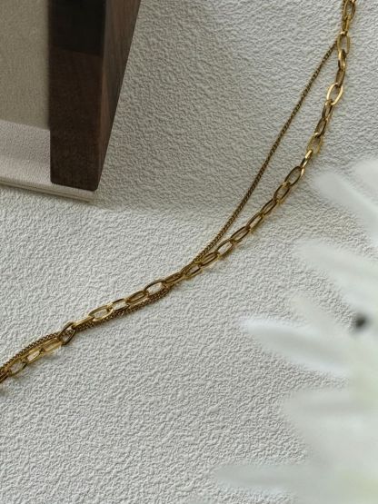 Bon-Hwa Pendant Chain Necklace