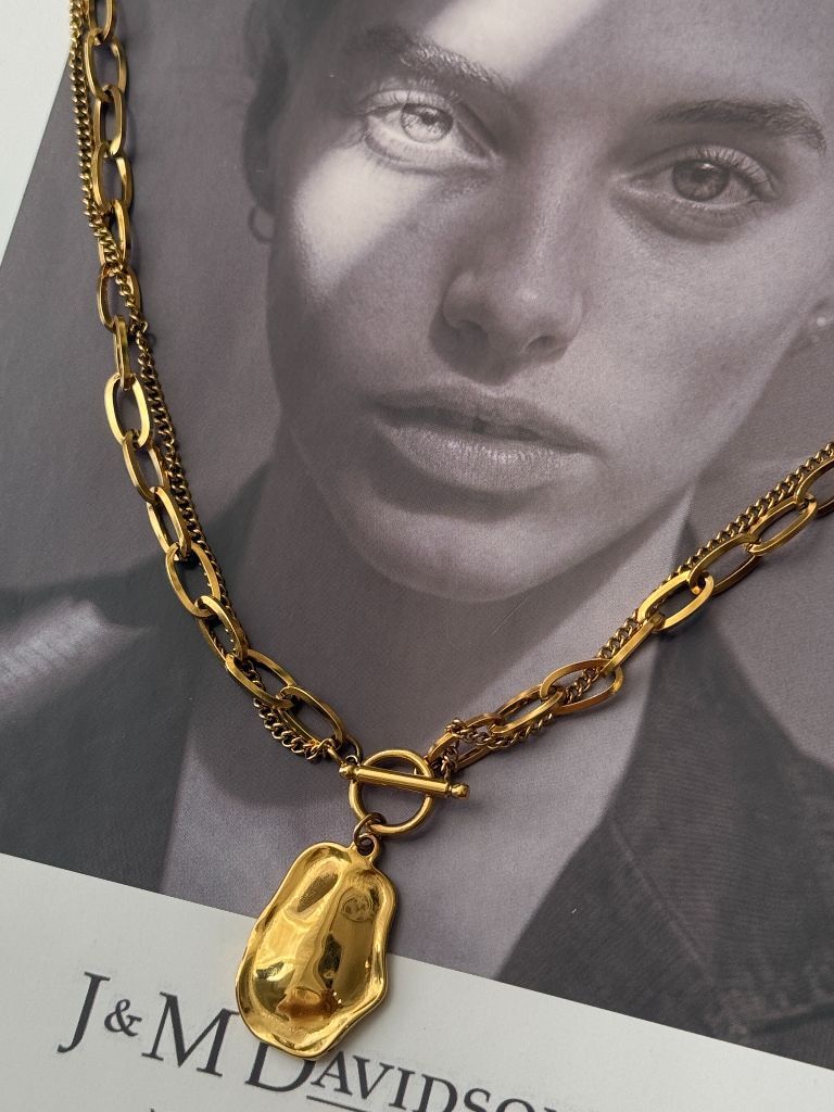 Bon-Hwa Pendant Chain Necklace