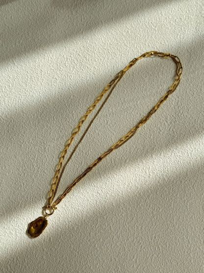Bon-Hwa Pendant Chain Necklace