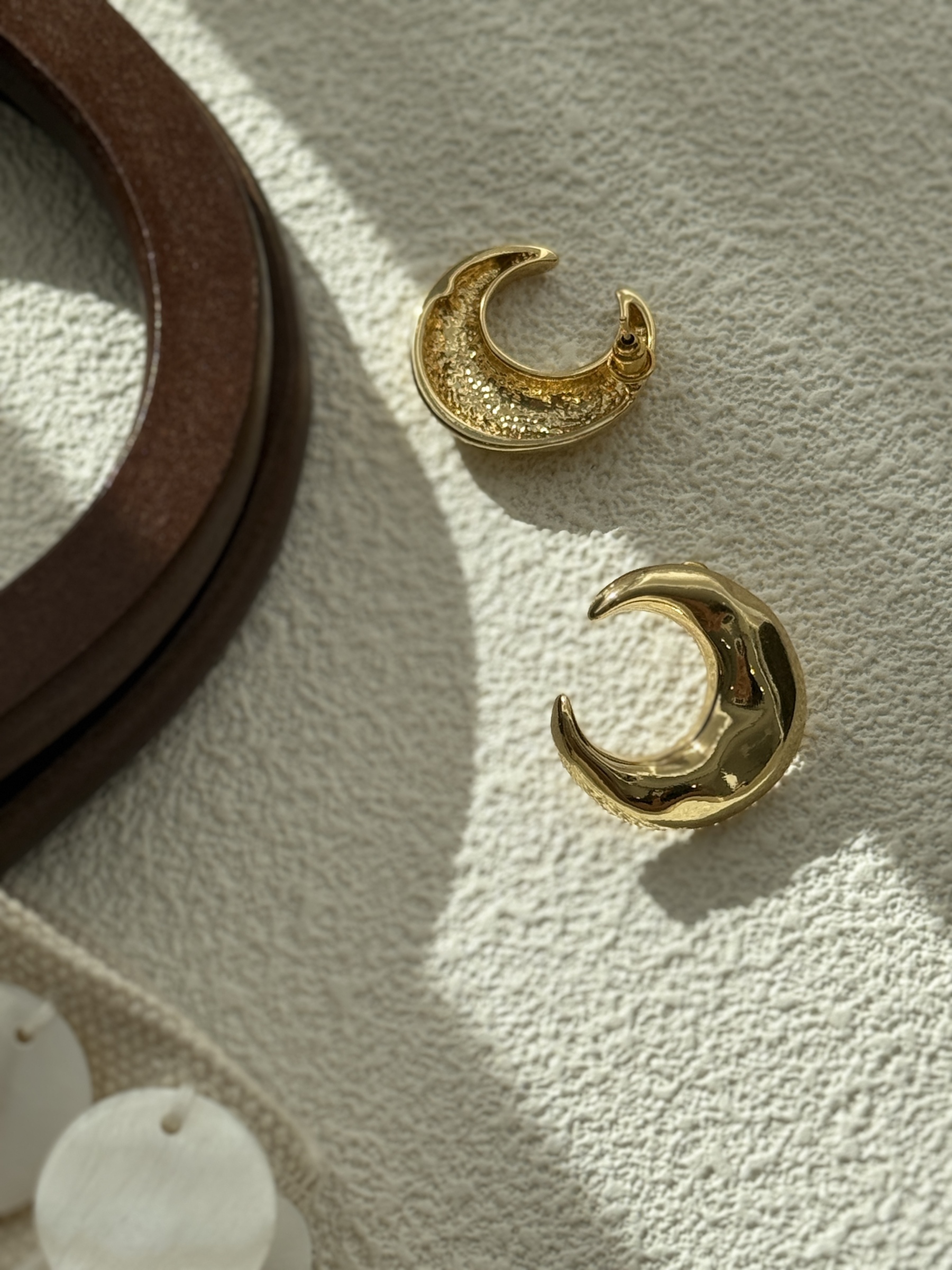 Loo-Na Moon Ear Studs