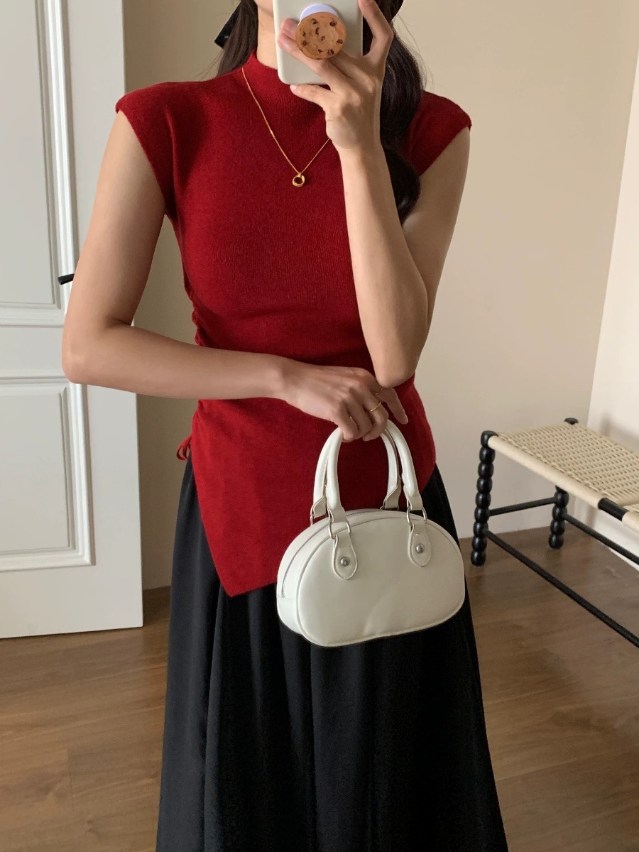 Lesya Back Button Knit Top