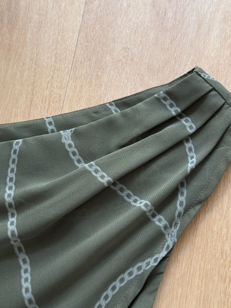 Wynna Graphic Print One Shoulder Top