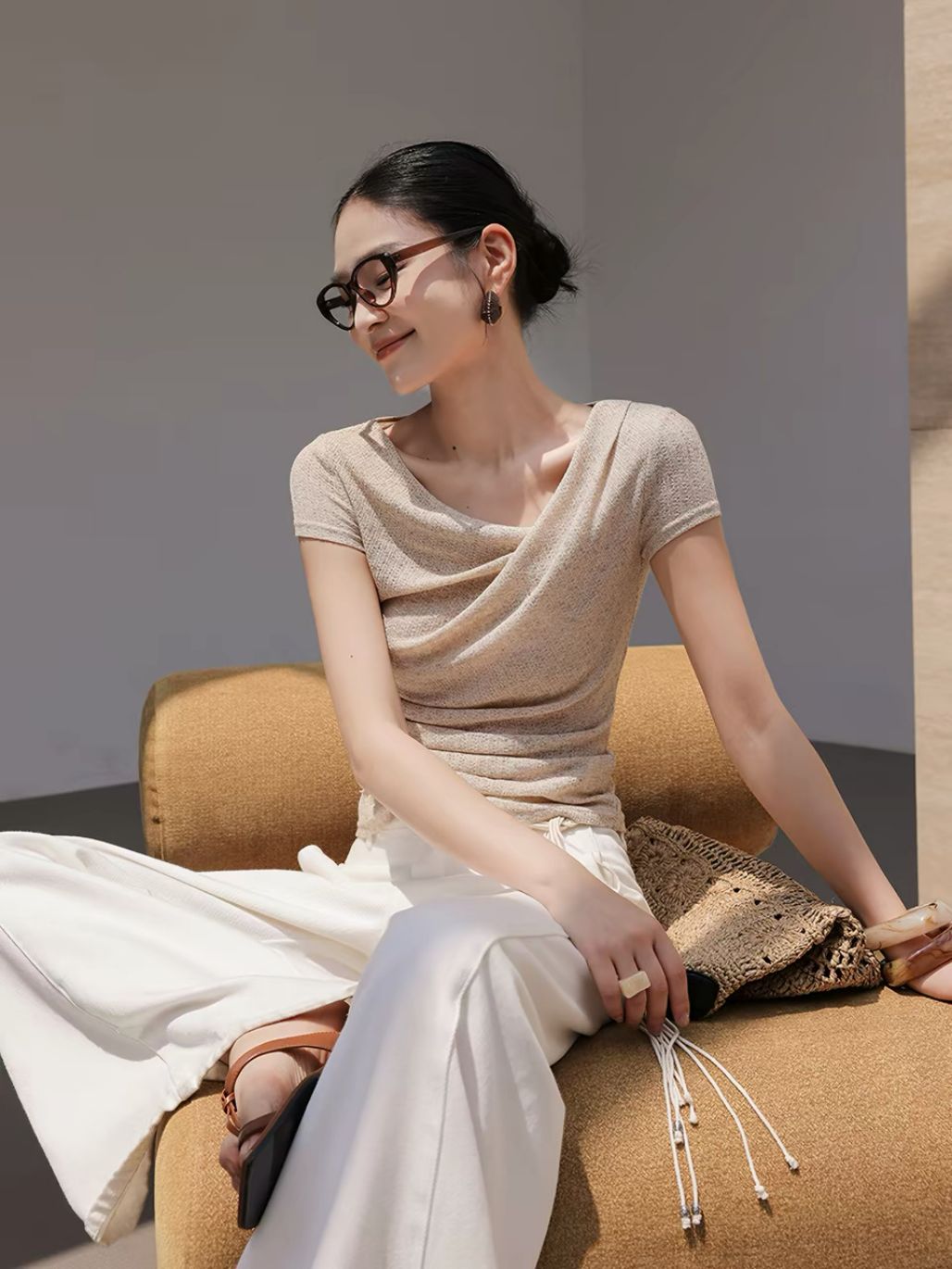 Lottie Drape Top