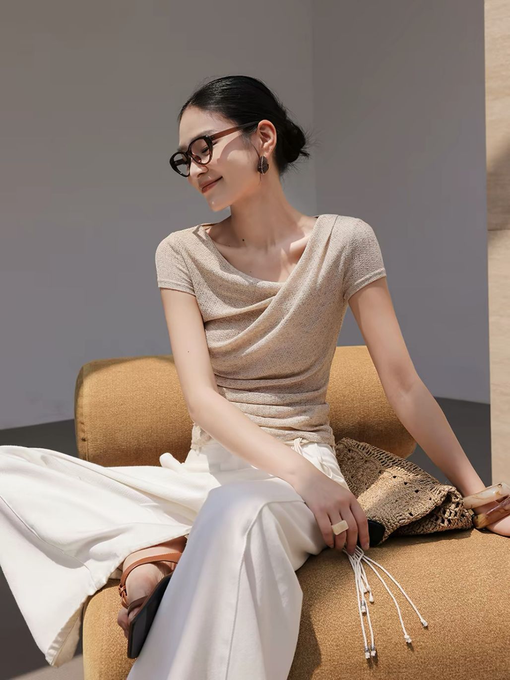 Lottie Drape Top
