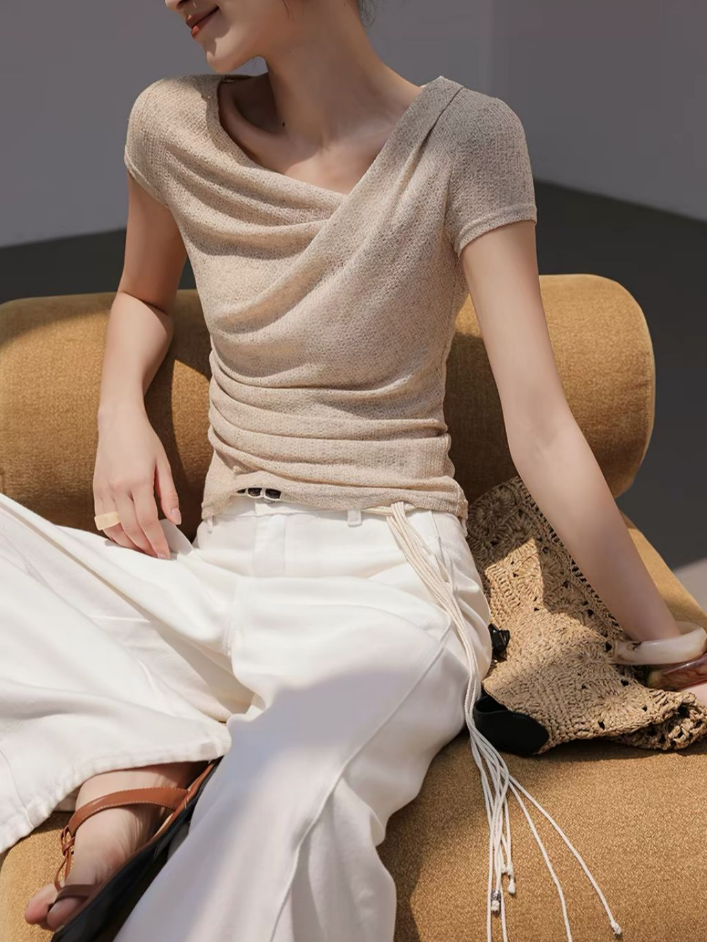 Lottie Drape Top
