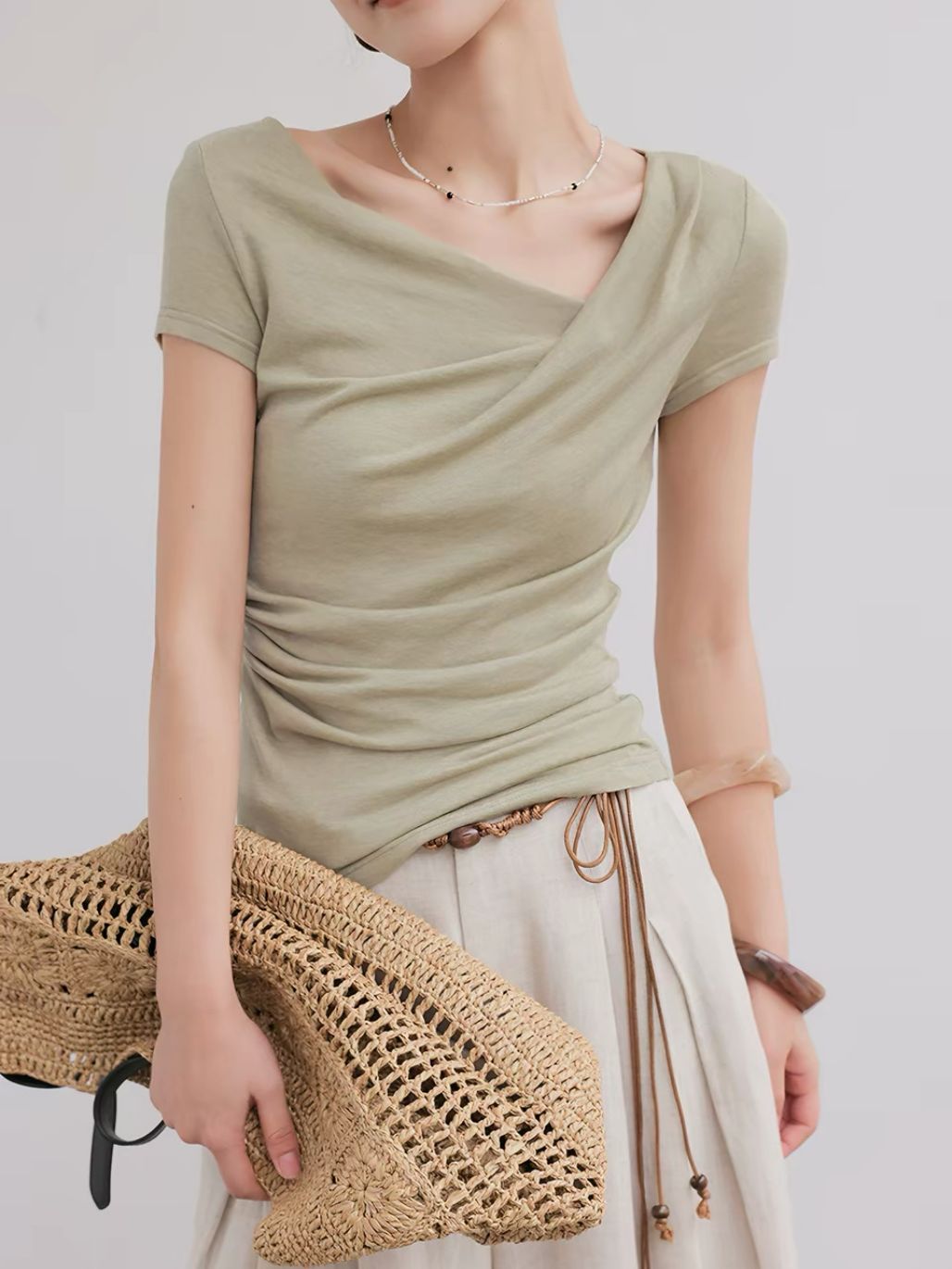 Lobora One Shoulder Top