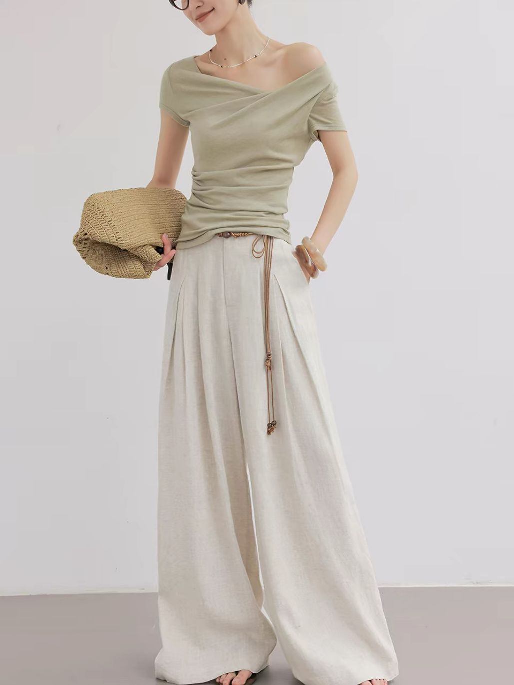 Lobora One Shoulder Top
