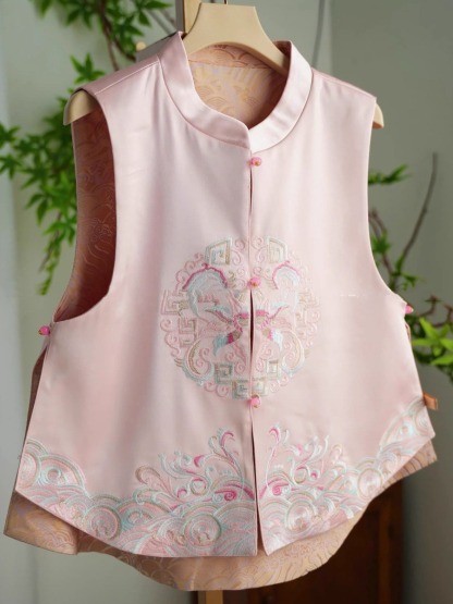 Shuang Qi Two Sided Oriental Vest