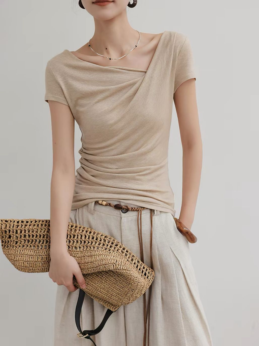 Lobora One Shoulder Top