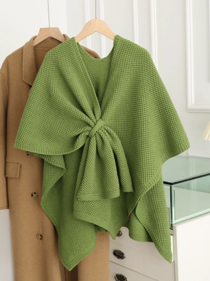 Vinatti Shawl Wrap (Rejected-Free size)-The Black Bow-