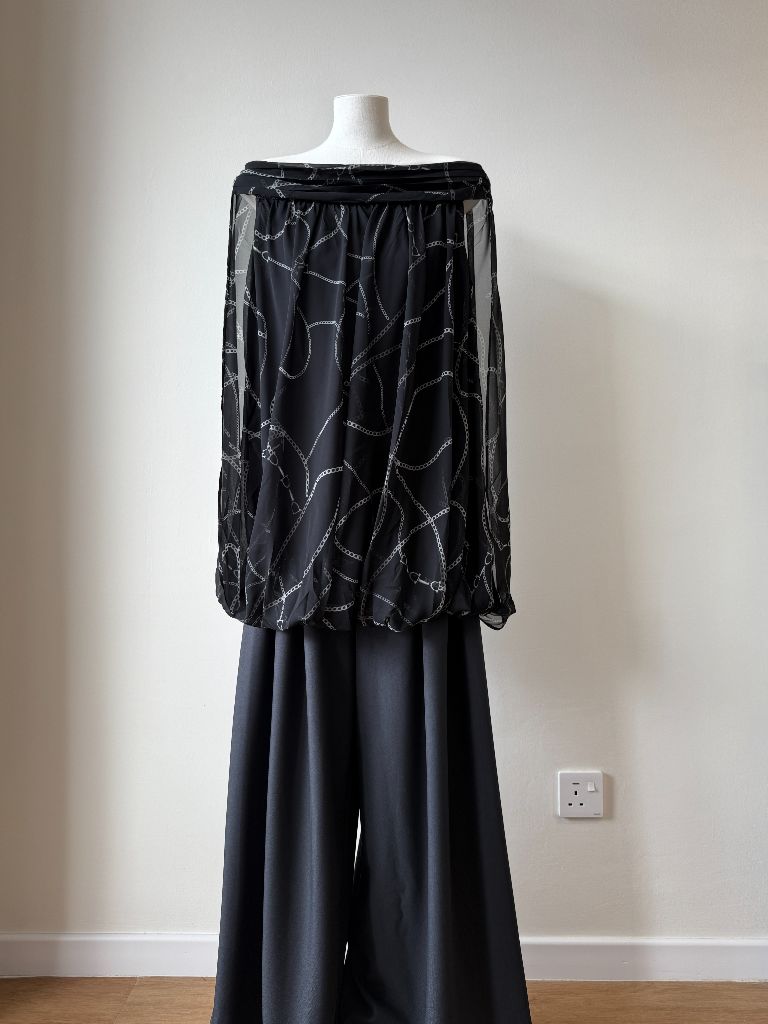 Wanessa Off Shoulder Flowy Top