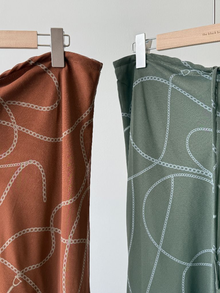 Wayan Graphic Print Skirt