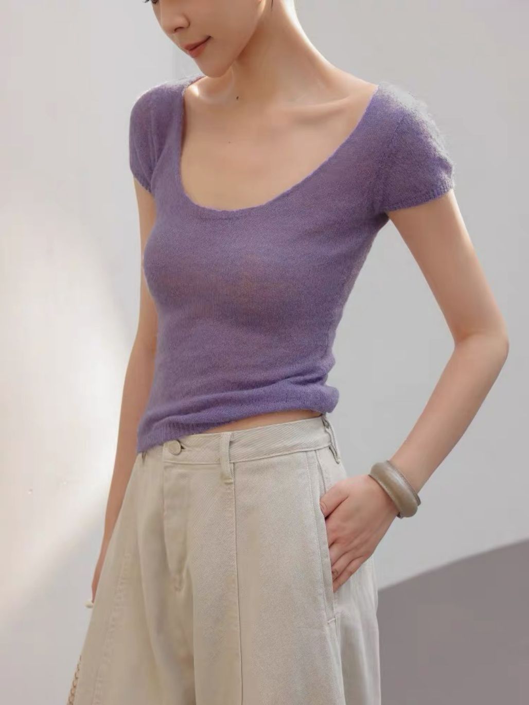 Libby Cloud Soft Knit Top