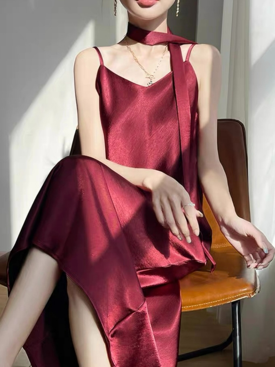 Lafelle Satin Cami Dress