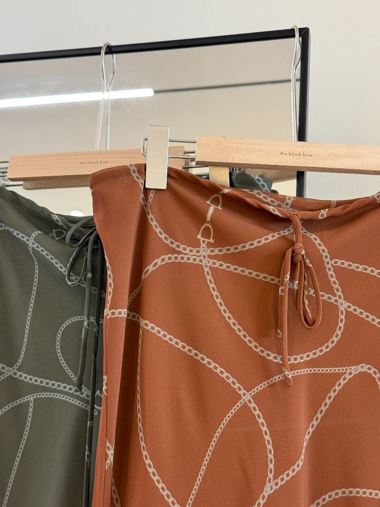 Wayan Graphic Print Skirt