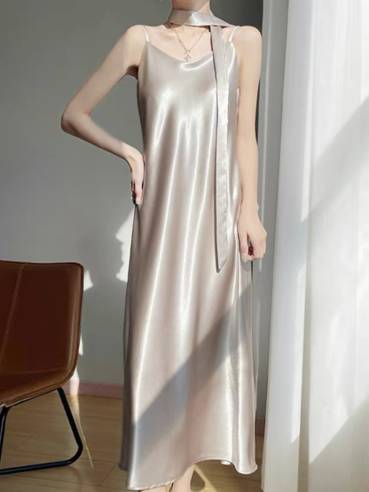 Lafelle Satin Cami Dress