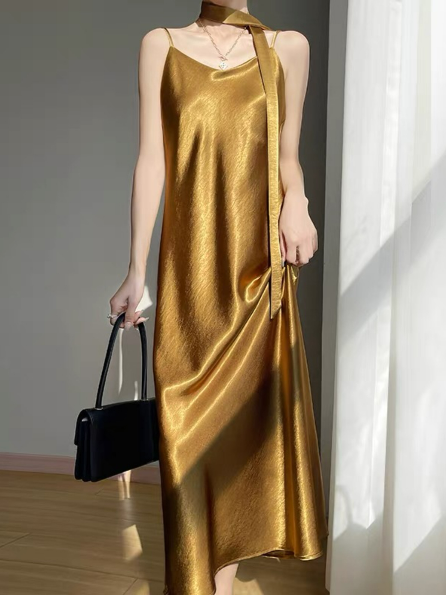 Lafelle Satin Cami Dress