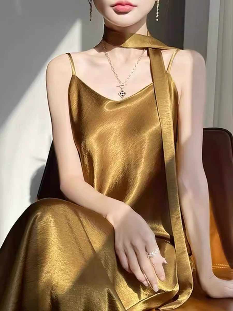 Lafelle Satin Cami Dress