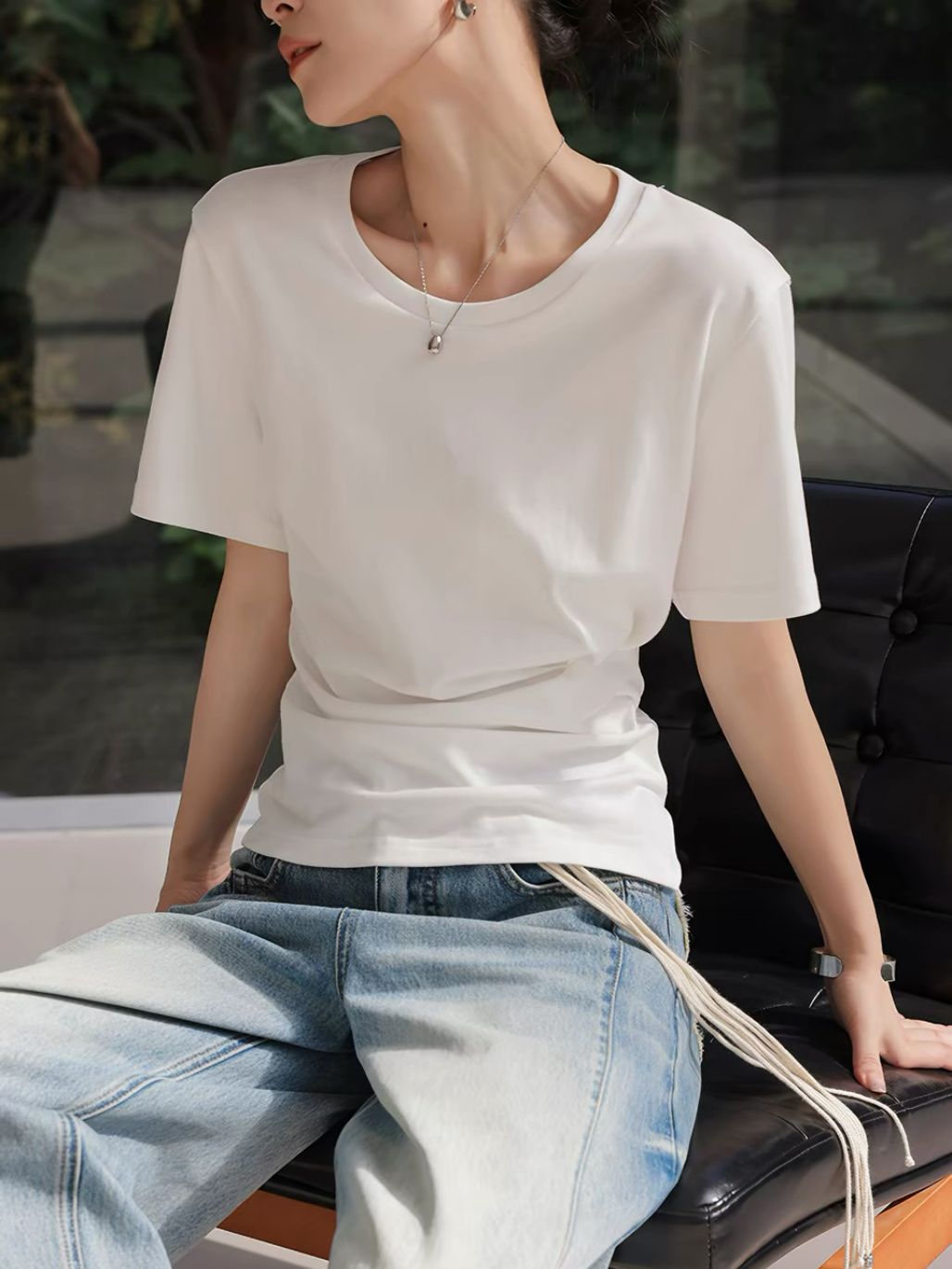 Pierre Waist Ruched Essential Top