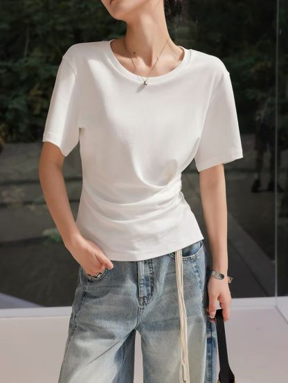 Pierre Waist Ruched Essential Top