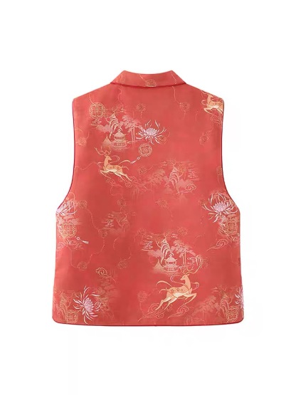 Shuang De Oriental Vest