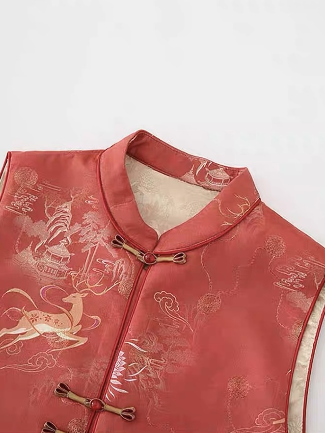 Shuang De Oriental Vest