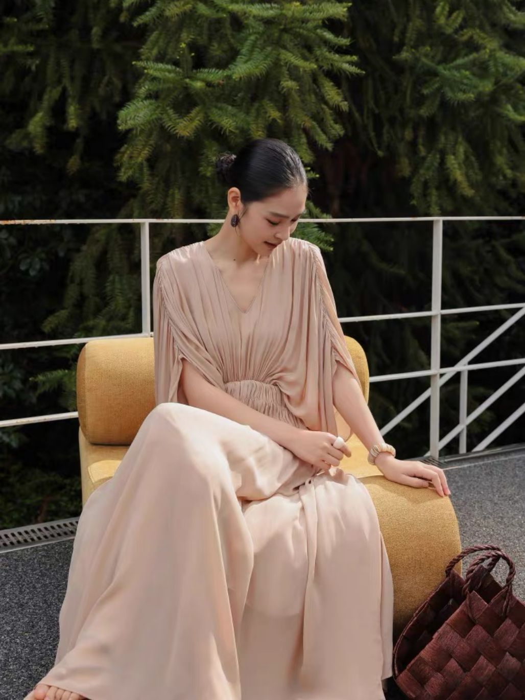 Lorraine Batwing Resort Luxe Dress