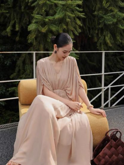 Lorraine Batwing Resort Luxe Dress