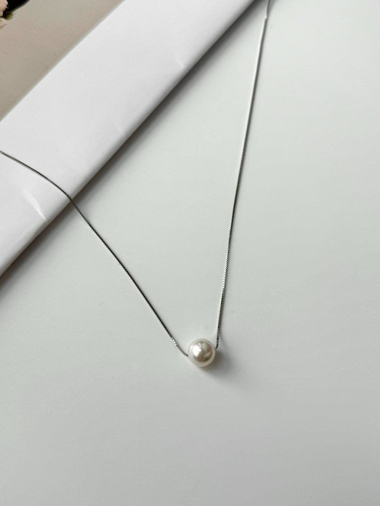 Jupiter Single Pearl Necklace