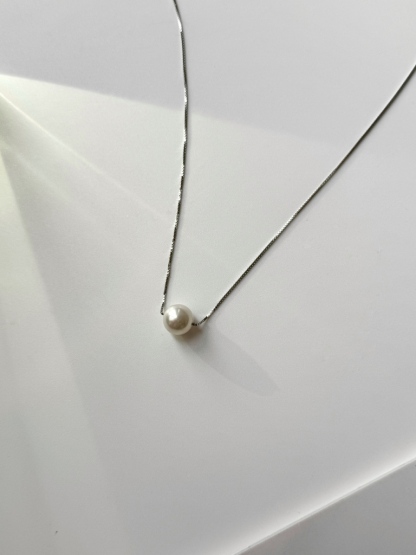 Jupiter Single Pearl Necklace