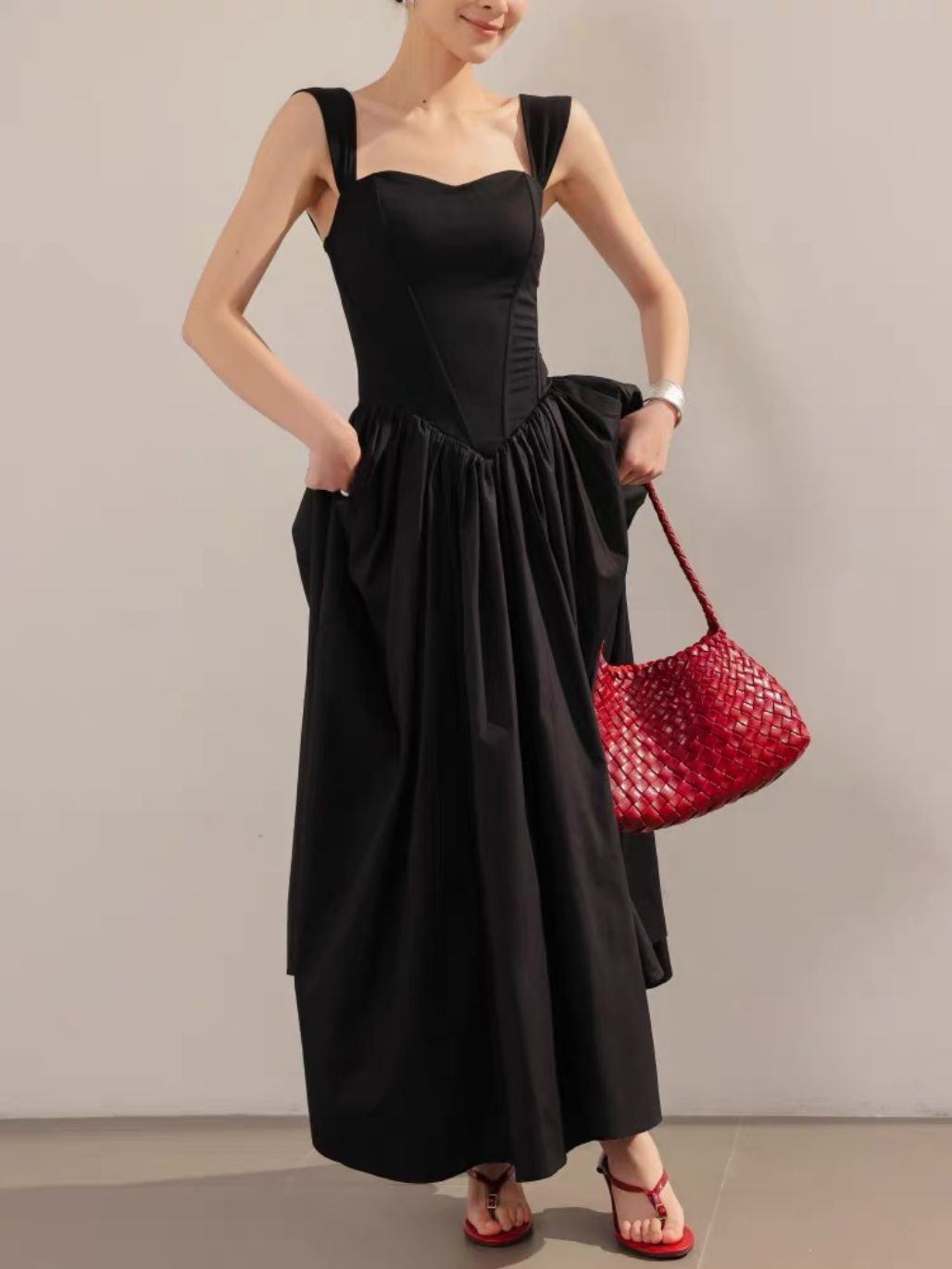 Lyvivi Sweetheart Structured Bodice Evening Gown