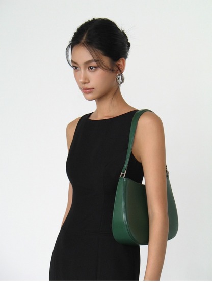 Meyl OL Mini Dress with Fake Pocket-The Black Bow-
