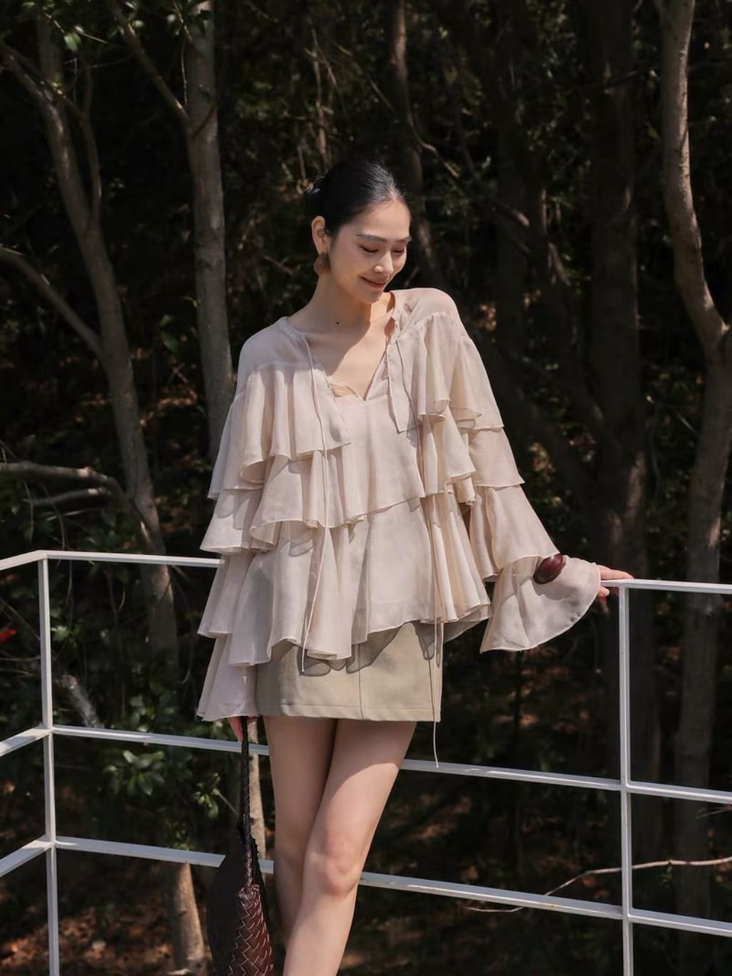 Lucila Cascade Blouse