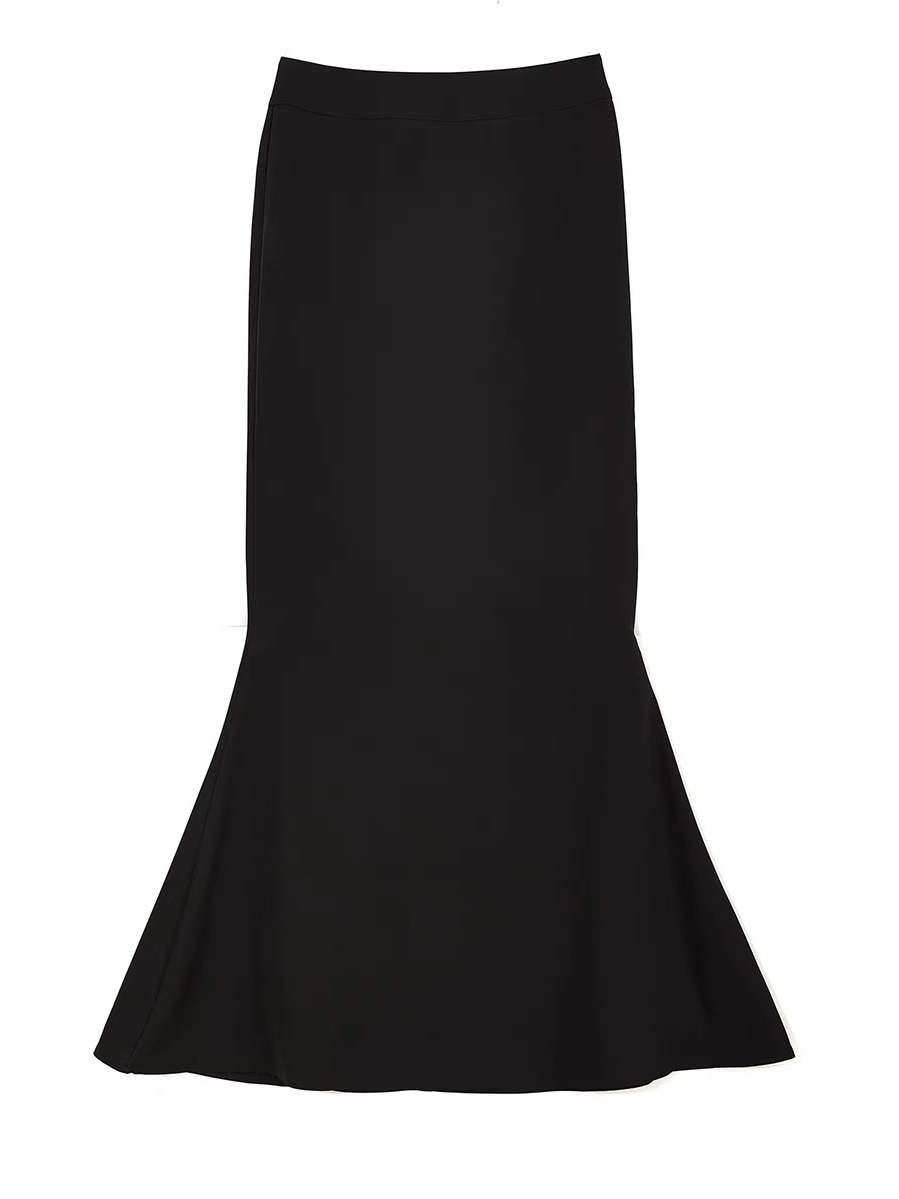 Zendy Satin Mermaid Skirt