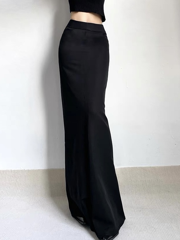 Zendy Satin Mermaid Skirt