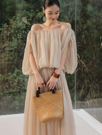 Lisette Fairy Sleeve Blouse & Flowy Skirt (Sold Seperately)