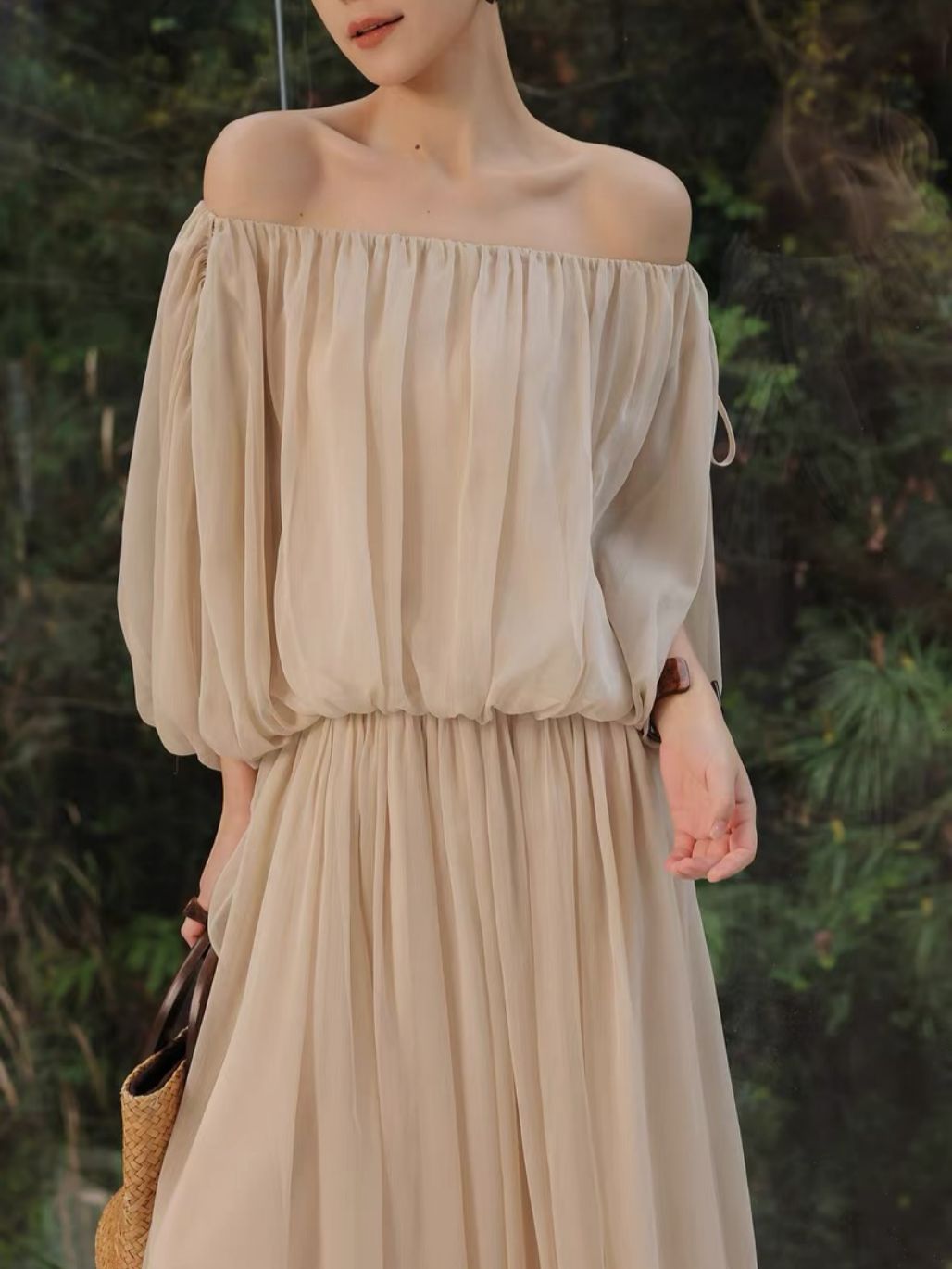 Lisette Fairy Sleeve Blouse & Flowy Skirt (Sold Seperately)