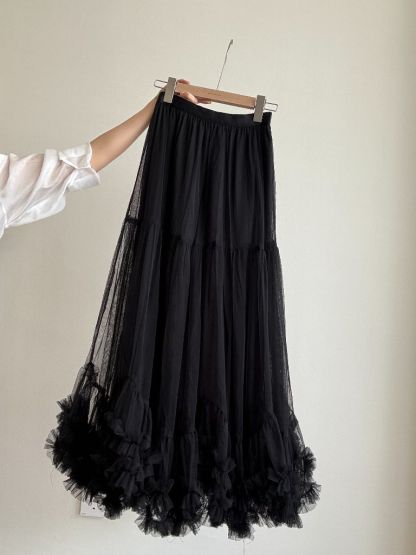 Verena Layered Mesh Skirt