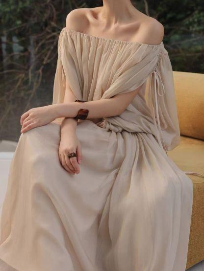 Lisette Fairy Sleeve Blouse & Flowy Skirt (Sold Seperately)