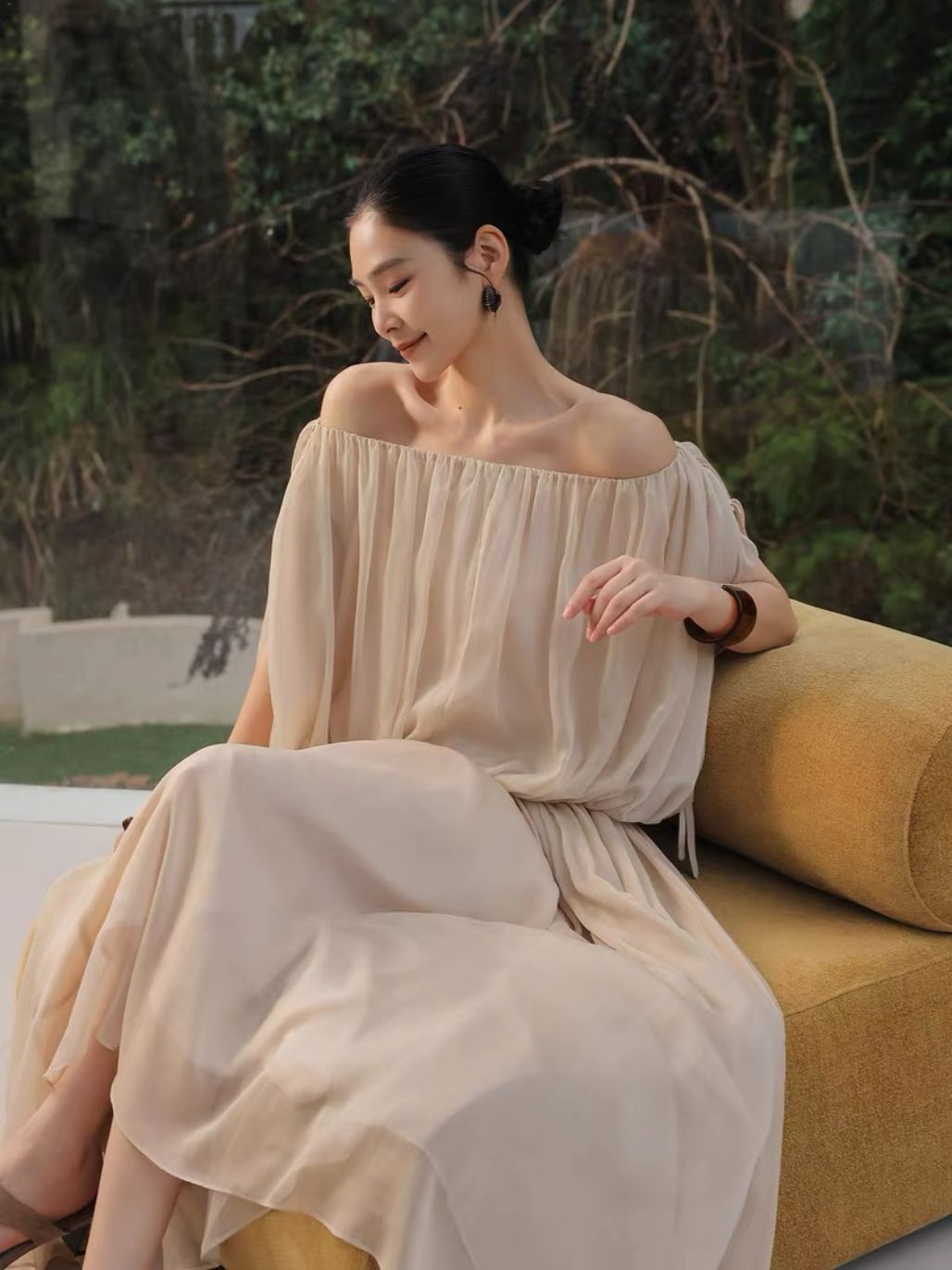 Lisette Fairy Sleeve Blouse & Flowy Skirt (Sold Seperately)