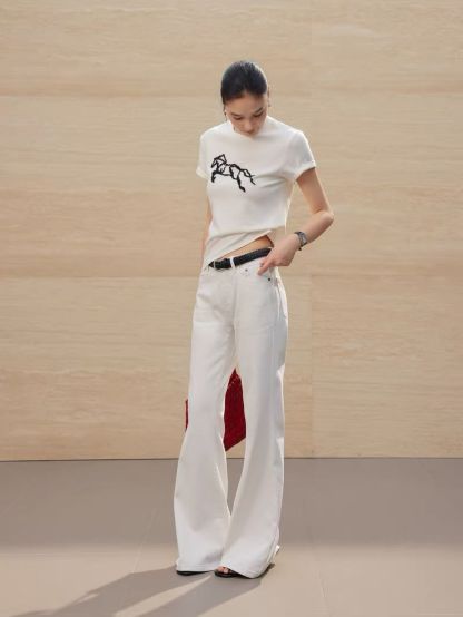 Lunette Galloping Horse Cotton Tee