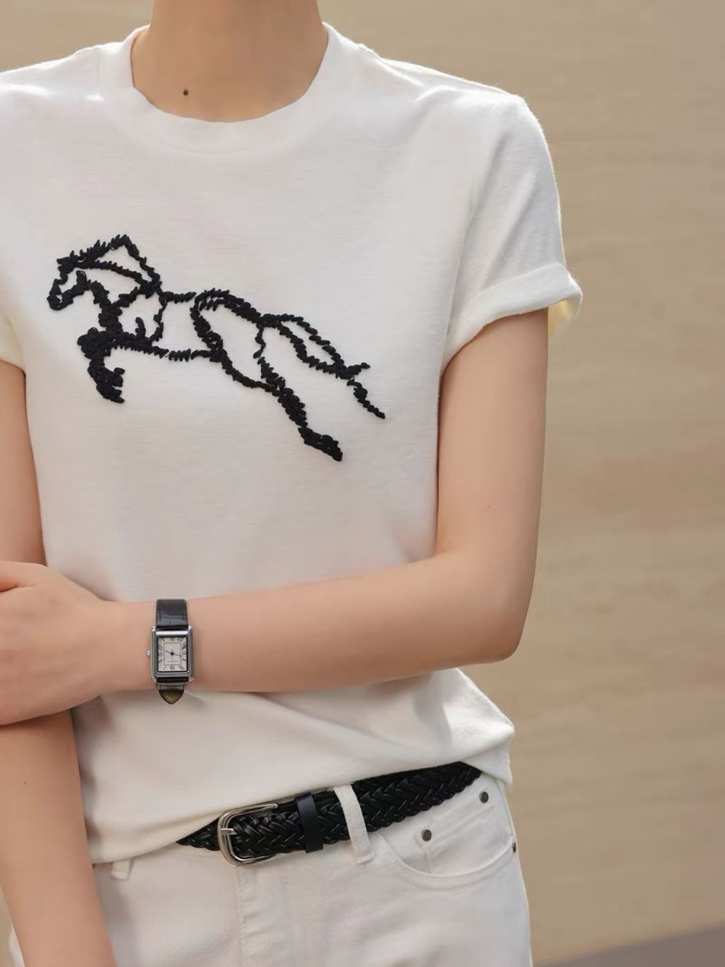 Lunette Galloping Horse Cotton Tee