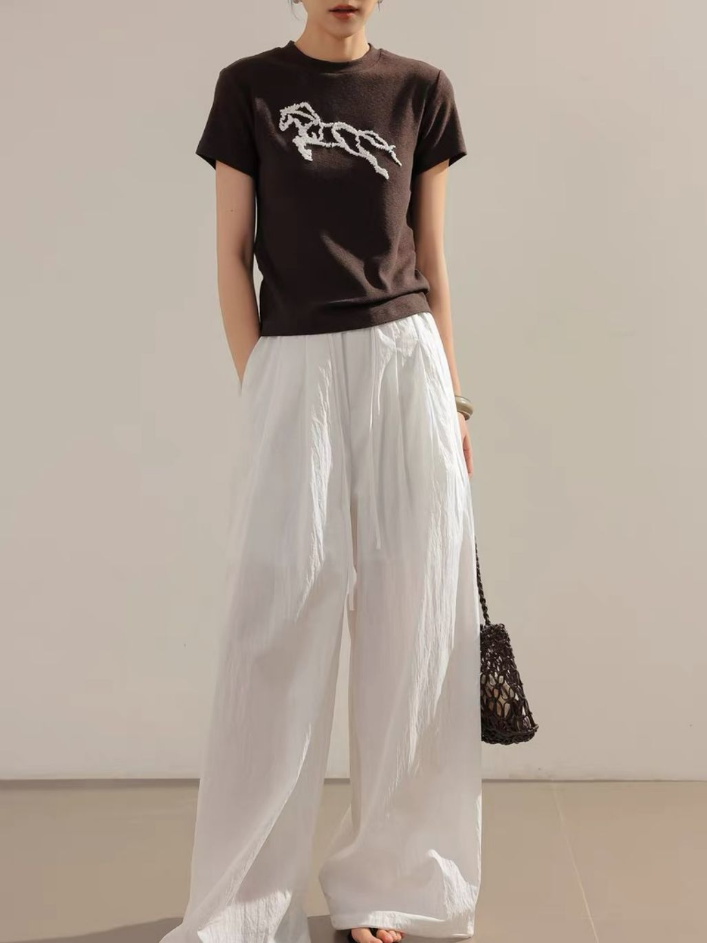 Lunette Galloping Horse Cotton Tee